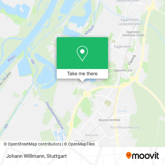 Карта Johann Willmann