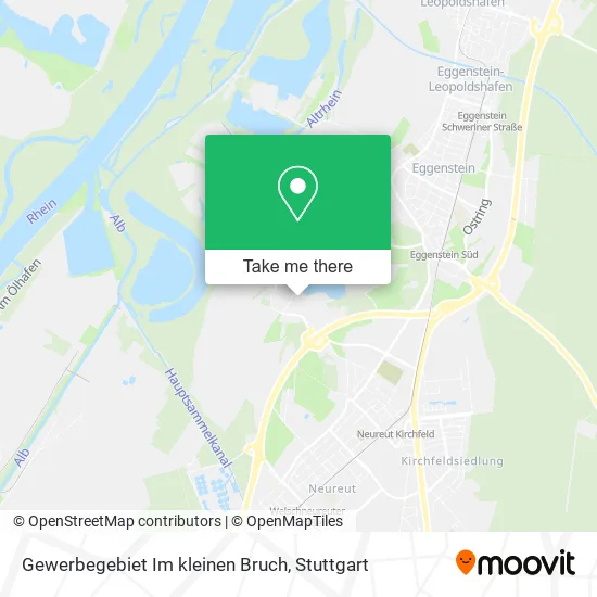 Карта Gewerbegebiet Im kleinen Bruch