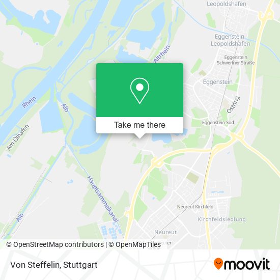 Карта Von Steffelin