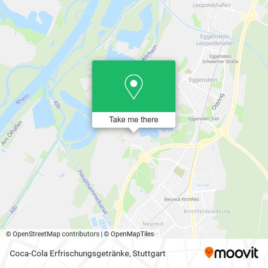 Карта Coca-Cola Erfrischungsgetränke