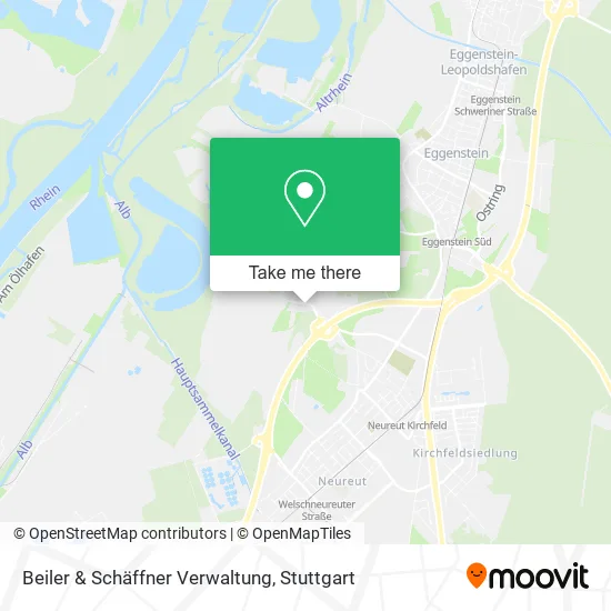 Карта Beiler & Schäffner Verwaltung
