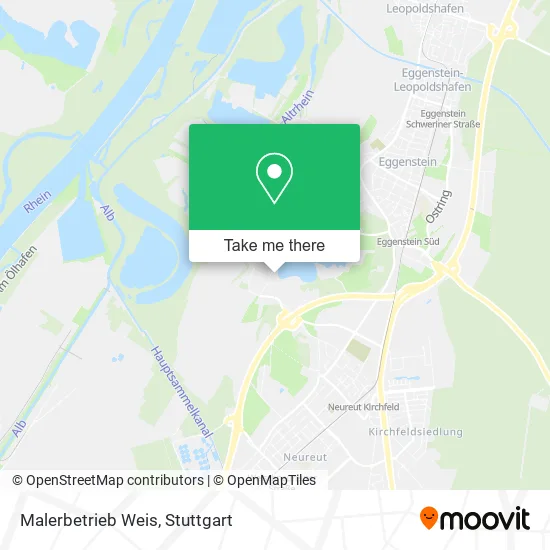 Карта Malerbetrieb Weis