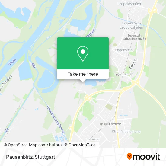 Карта Pausenblitz
