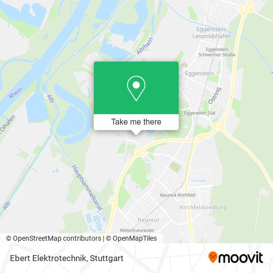 Ebert Elektrotechnik map