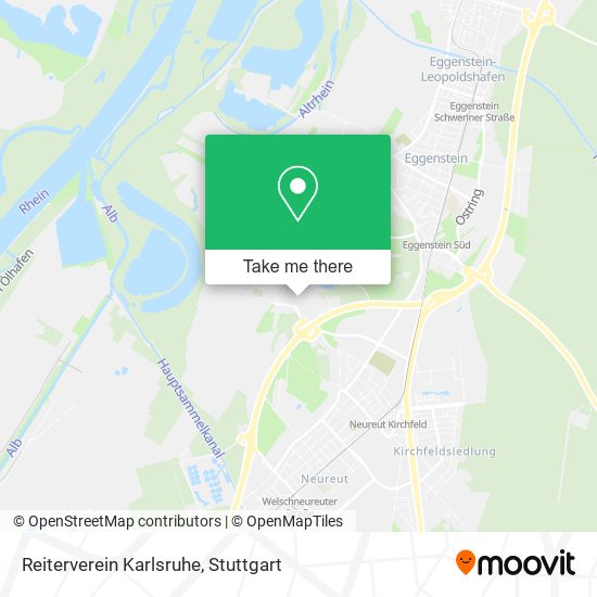 Карта Reiterverein Karlsruhe