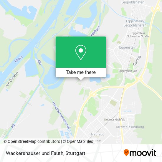 Карта Wackershauser und Fauth