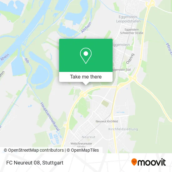 FC Neureut 08 map
