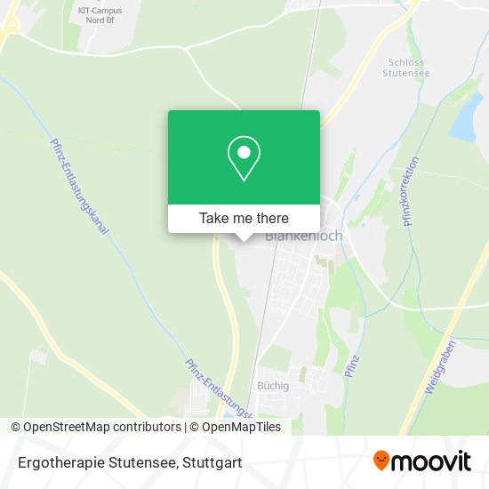 Ergotherapie Stutensee map