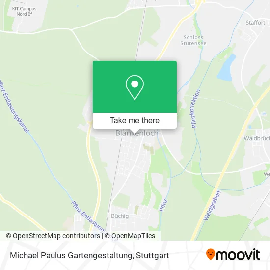 Карта Michael Paulus Gartengestaltung