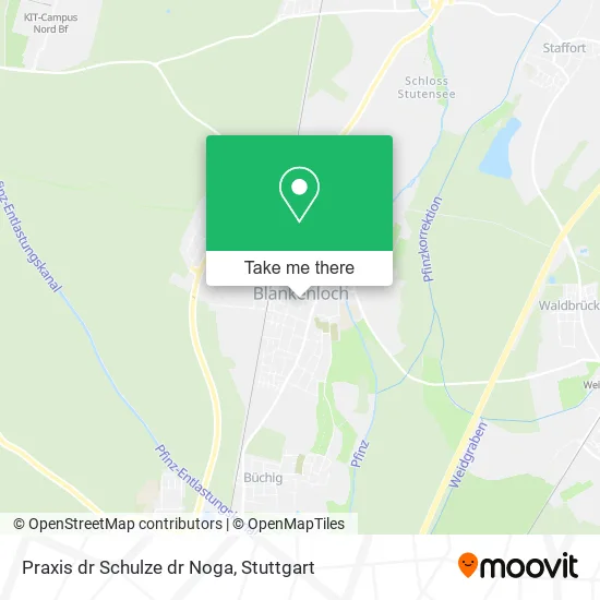 Карта Praxis dr Schulze dr Noga