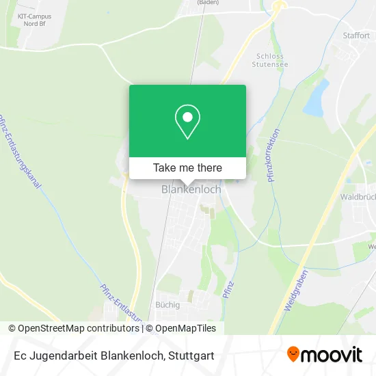 Карта Ec Jugendarbeit Blankenloch