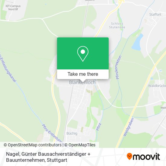 Nagel, Günter Bausachverständiger + Bauunternehmen map