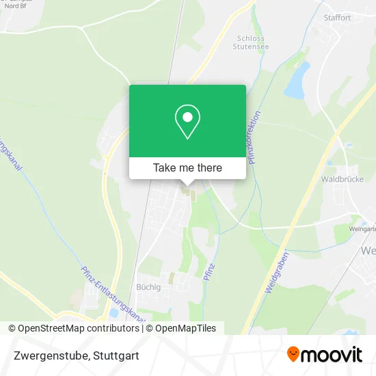 Карта Zwergenstube