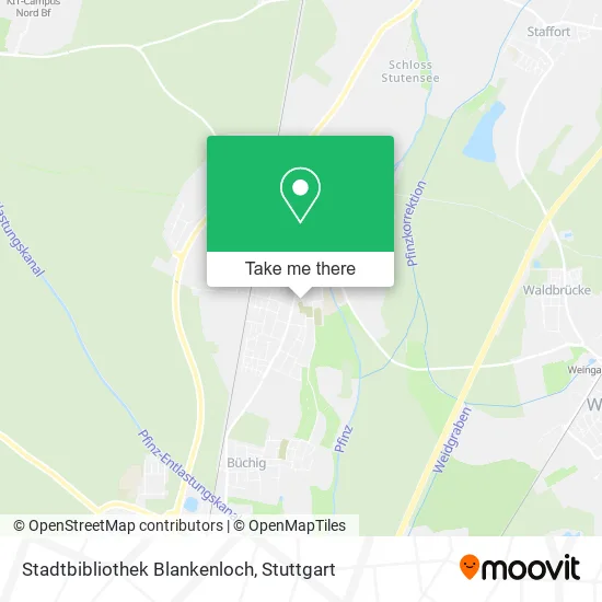 Карта Stadtbibliothek Blankenloch