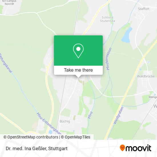 Карта Dr. med. Ina Geßler