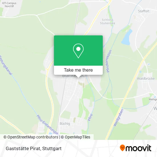 Карта Gaststätte Pirat