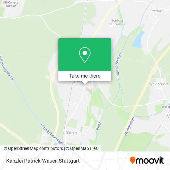 Карта Kanzlei Patrick Wauer