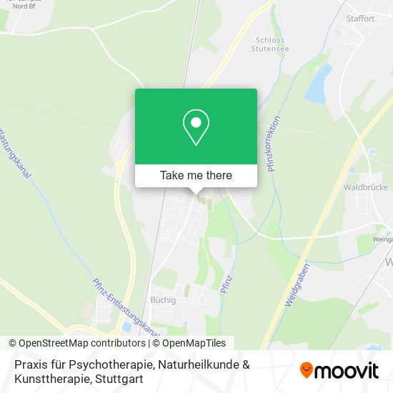 Praxis für Psychotherapie, Naturheilkunde & Kunsttherapie map
