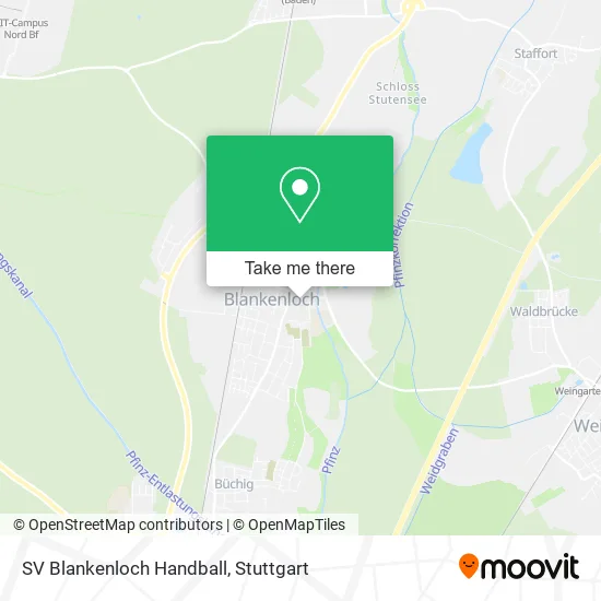 Карта SV Blankenloch Handball