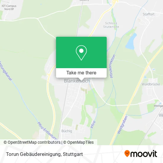 Карта Torun Gebäudereinigung