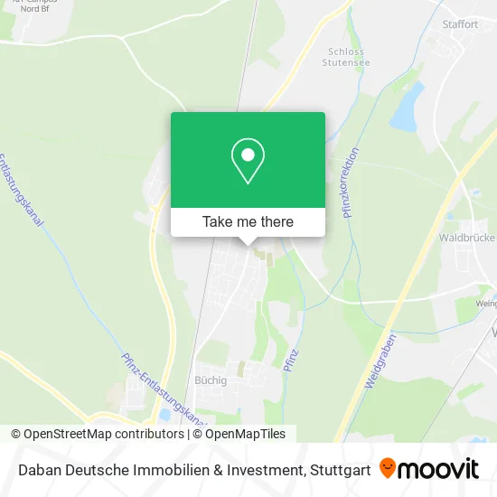 Карта Daban Deutsche Immobilien & Investment