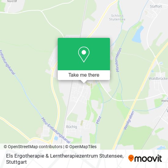 Карта Els Ergotherapie & Lerntherapiezentrum Stutensee