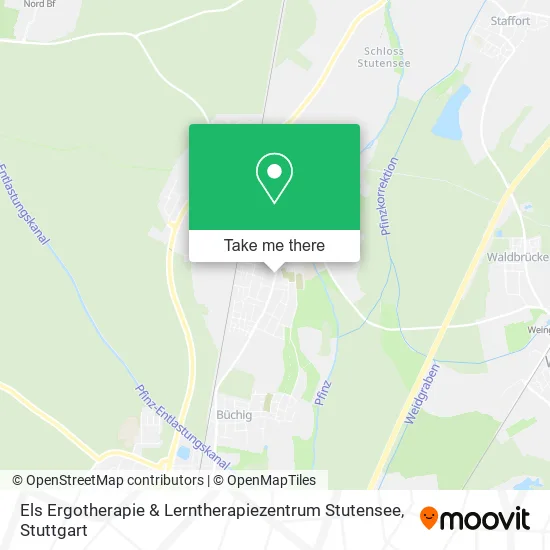 Карта Els Ergotherapie & Lerntherapiezentrum Stutensee