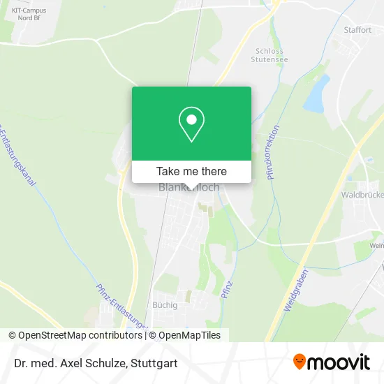 Карта Dr. med. Axel Schulze