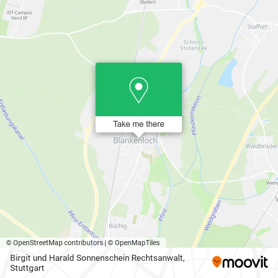 Карта Birgit und Harald Sonnenschein Rechtsanwalt