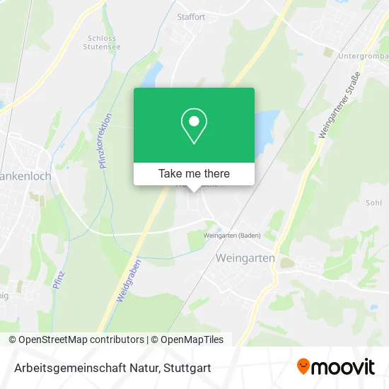 Карта Arbeitsgemeinschaft Natur