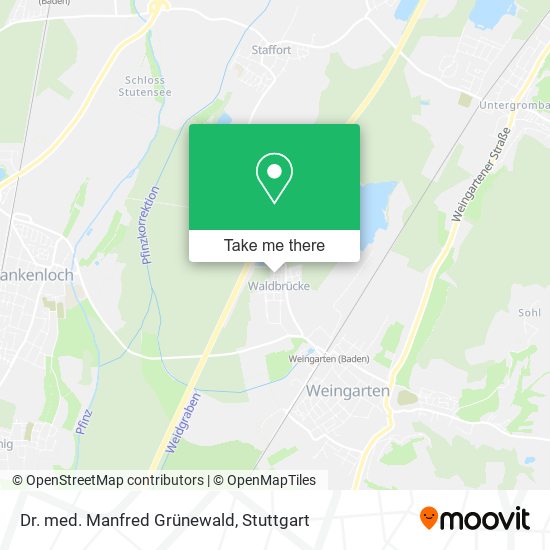 Dr. med. Manfred Grünewald map