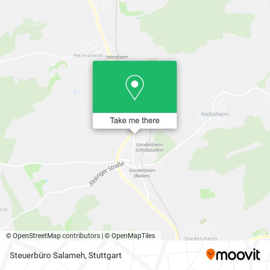 Steuerbüro Salameh map