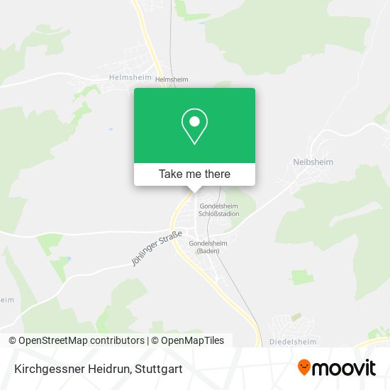 Карта Kirchgessner Heidrun