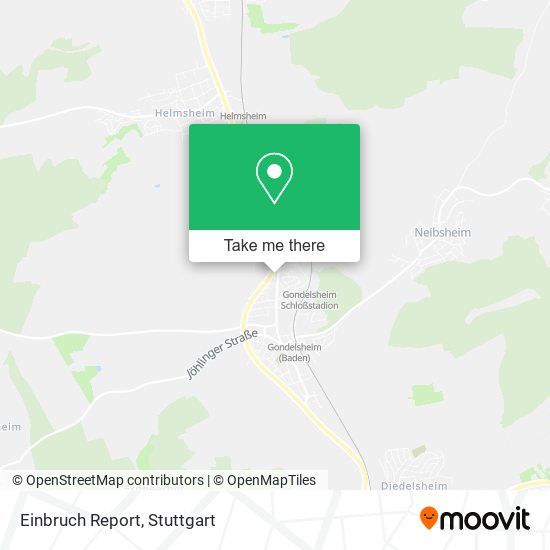 Карта Einbruch Report