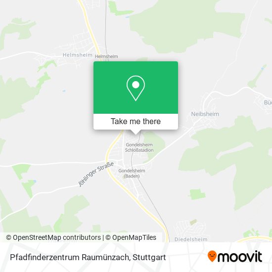 Pfadfinderzentrum Raumünzach map