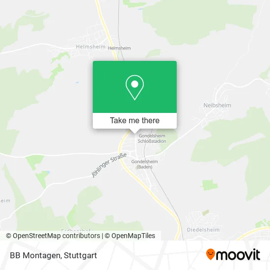 Карта BB Montagen