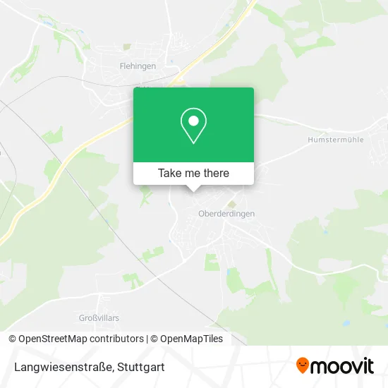 Карта Langwiesenstraße