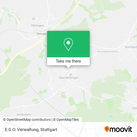 Карта E.G.O. Verwaltung
