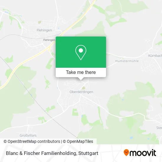 Карта Blanc & Fischer Familienholding