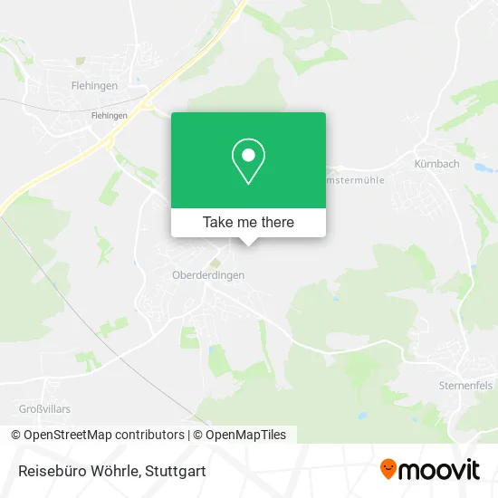 Карта Reisebüro Wöhrle