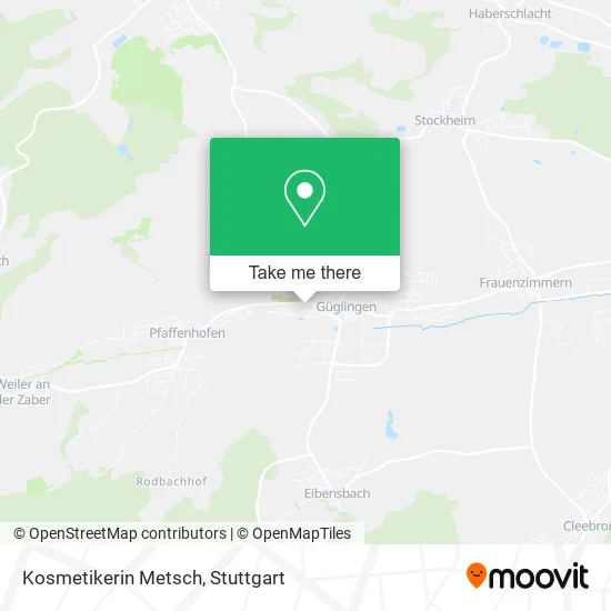 Карта Kosmetikerin Metsch