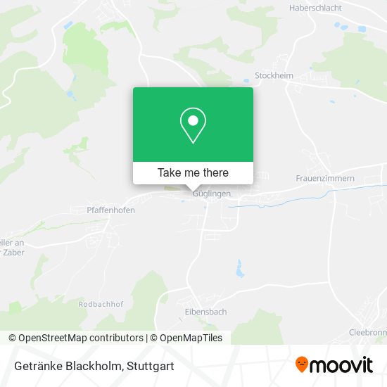 Getränke Blackholm map