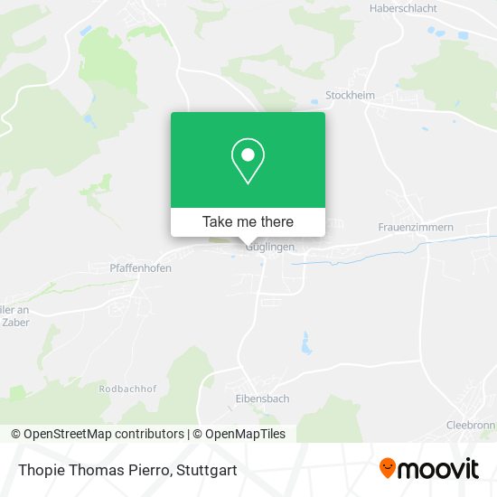 Thopie Thomas Pierro map