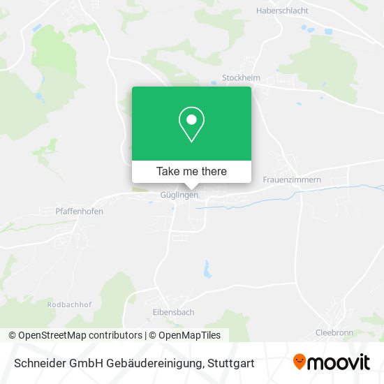 Schneider GmbH Gebäudereinigung map