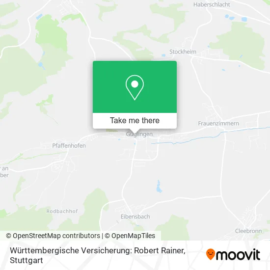 Карта Württembergische Versicherung: Robert Rainer