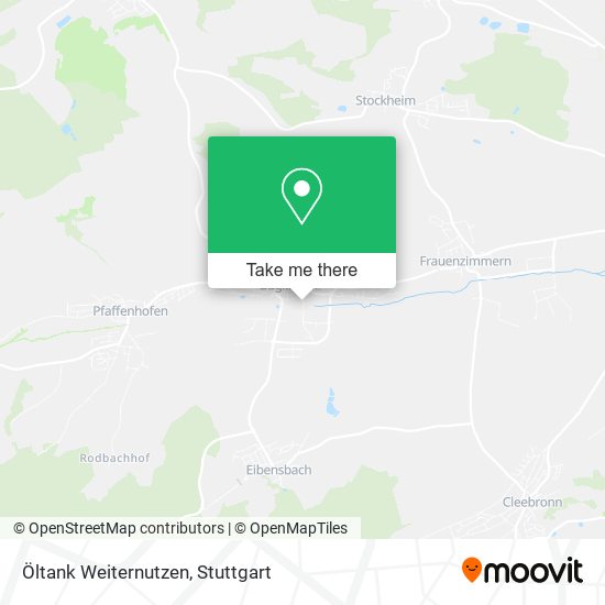 Карта Öltank Weiternutzen