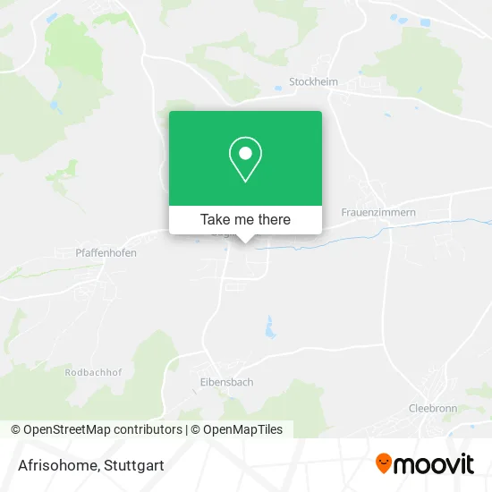 Карта Afrisohome