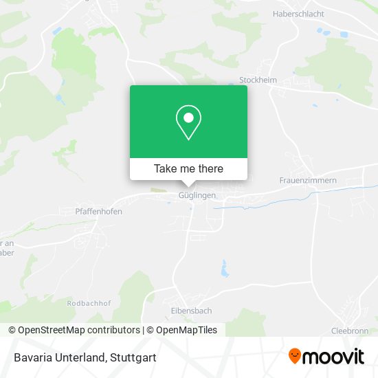 Карта Bavaria Unterland