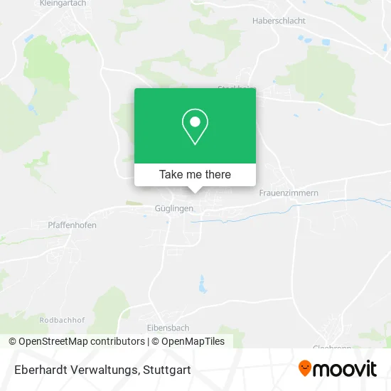 Карта Eberhardt Verwaltungs