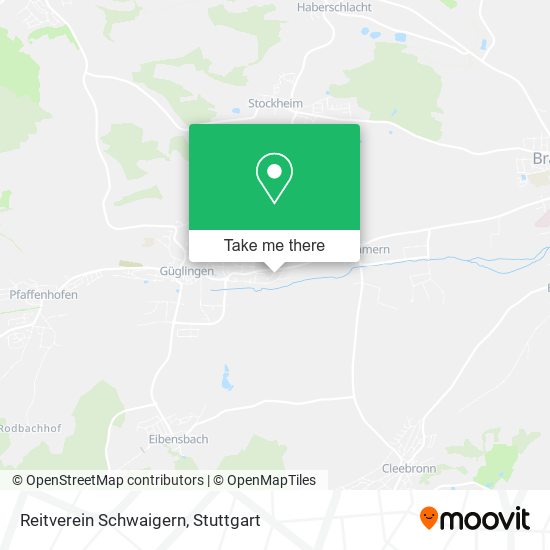 Reitverein Schwaigern map